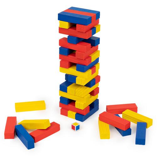 Cardinal Games Classic Rainbow Jumbling Tower