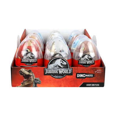 JURASSIC DINOMATES 5" PLUSH ( 5 ASST )