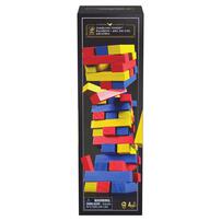 Cardinal Classics 48Pcs Rainbow Wooden Jumbling Tower