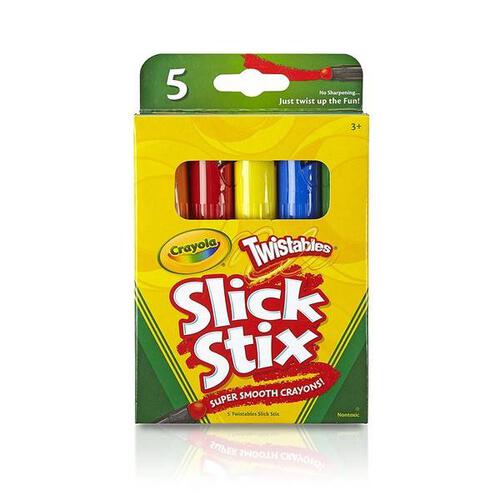 Crayola 5 Ct Twistable Slick Stix Crayons