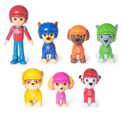 Paw Patrol Rescue Wheels Figure Pack with 7 Collectible Figures
