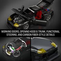 Mattel Brick Shop Hot Wheels Elite Series Toyota Supra (WMT) Black