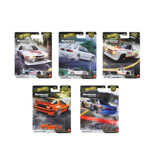 Hot Wheels FPY86 Car Culture Dash A Set of 10 (Mountain Drifters)
