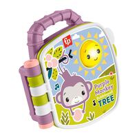 Fisher Price Infant Purple Monkey Book
