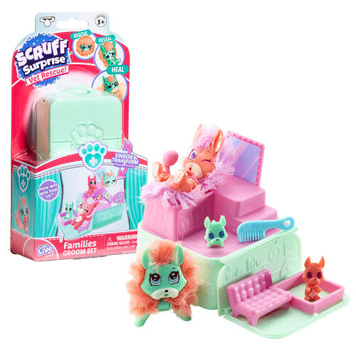 Scruff A Luvs Scurff Surprise Family Playset - Assorted