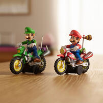 The Super Mario Galaxy Movie Pull Back Racer with Figure - Assorted