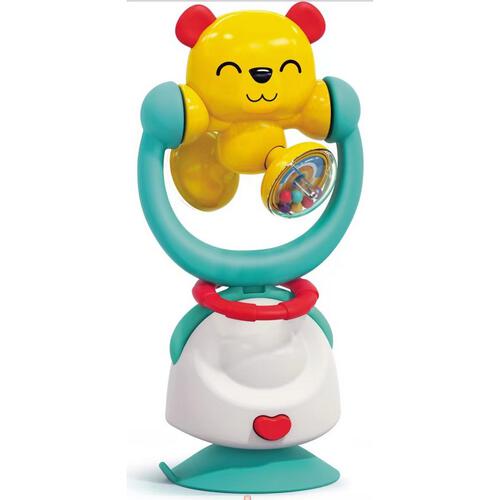 Hola 2-in-1 High Chair Toys & Baby Rattle Bear