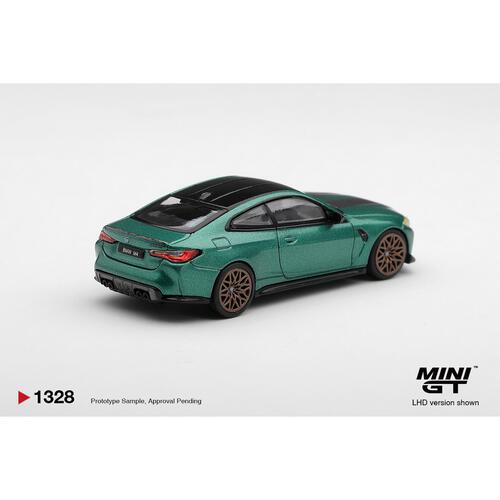 (Pre-Order) Mini GT BMW M4 CS Frozen Isle of Man Green Metallic (Expected November 2026)