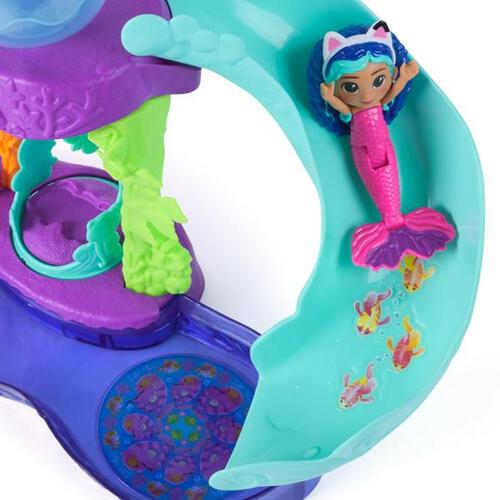 Gabby's Dollhouse Mercats's Colorful Kitty Aquarium Playset