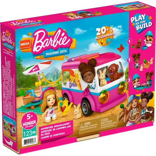 Barbie Megabloks Driver Adventure Dreamcamper Playset