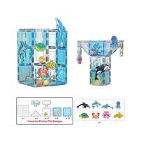 Picasso Tiles 52pcs Aquarium Set Marine Animal Set
