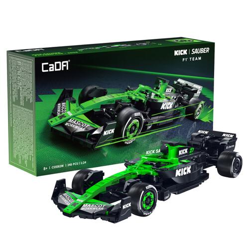 CaDA KICK Sauber F1 Team C45 Racing Car Brick DIY 1:24 Scale Vehicles Set