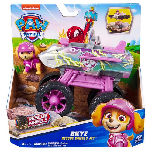 Paw Patrol Theme Vehicle Rescue Wheels Skye's Jet