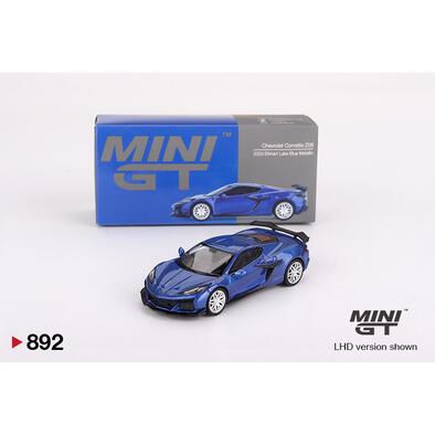 Mini GT Chevrolet Corvette Z06 2023 Elkhart Lake Blue Metallic