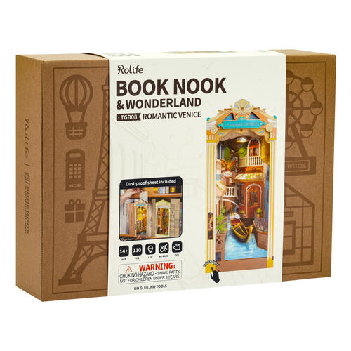 Robotime Rolife DIY Book Nook Romantic Venice
