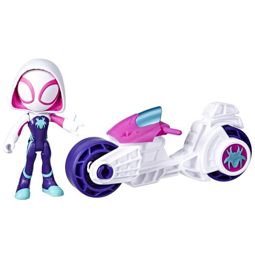 Spidey and His Amazing Friends Motorcycle and Figure - Assorted