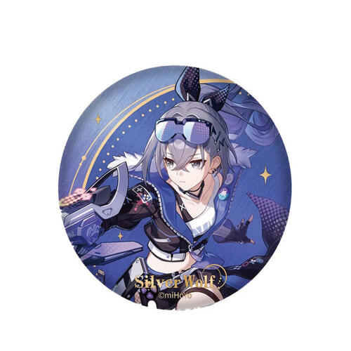 Honkai: Star Rail Interstellar Journey Tinplate Badge Silver Wolf
