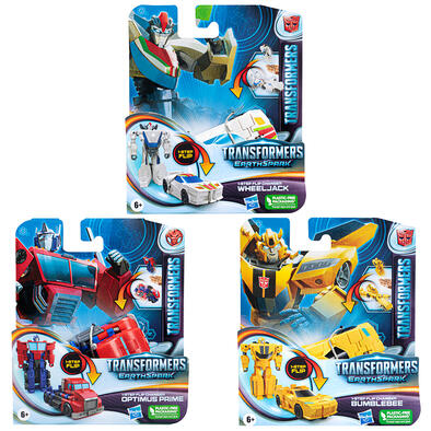 Transformers EarthSpark 1-Step Flip Changer - Assortment