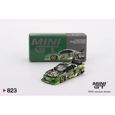 Mini GT Nissan LB-Super Silhouette S15 SILVIA #555 V2 2024 Formula Drift Japan