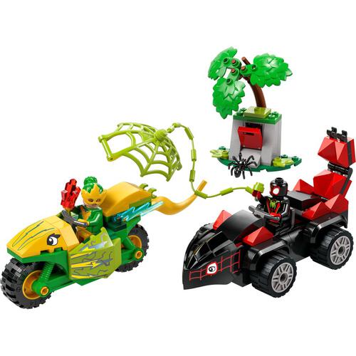 LEGO Marvel Spin and Electro Dinosaur Vehicle Chase 11198