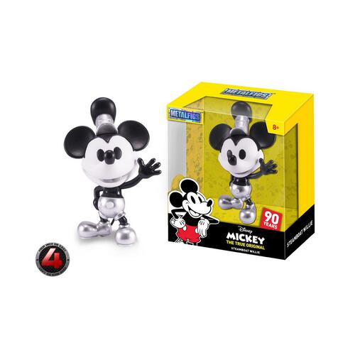 Jada 4'' Mickey Steamboat Willie Figure
