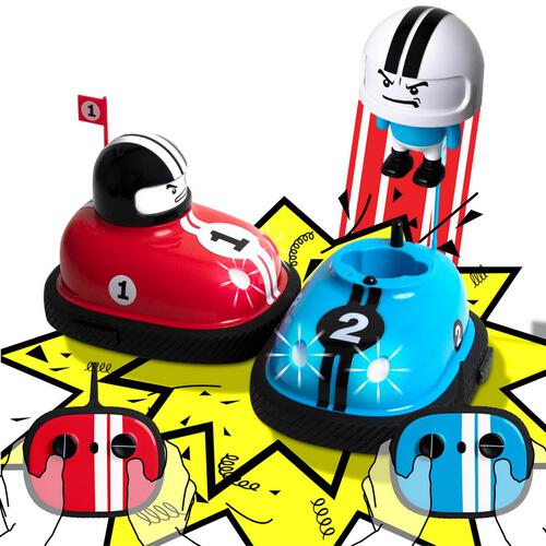 Sharper Image Toy Remote Control RC Speed Bumper Car Ejector Vehicles
