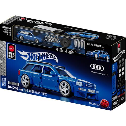 Mattel Brick Shop Hot Wheels Racer Audi