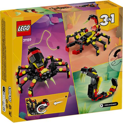 LEGO Creator 3in1 Wild Animals: Surprising Spider 31159