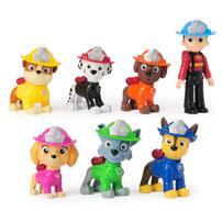 Paw Patrol Fire Rescue Team Figure Pack With 7 Collectible Figures