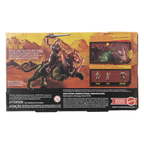 MOTU First Ones Kids Feature Battle Cat