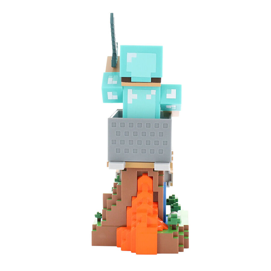 Minecraft Diamond Steve Cable Guy R.E.S.T Phone / Controller Stand