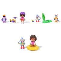 Dora Adventure Pack With 2 Figure And Accessories M02 - Assorted