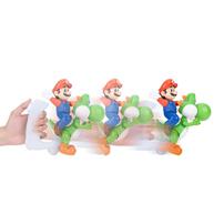 The Super Mario Galaxy Movie Mario Riding Yoshi Action Figure