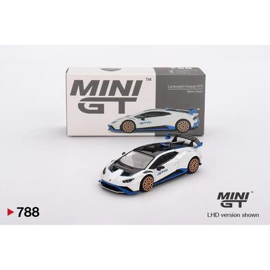 Mini GT Lamborghini Hurac&aacute;n STO Bianco Asopo