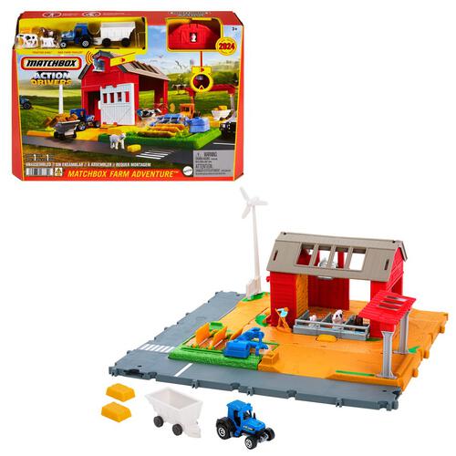 Matchbox Action Drivers Farm Playset