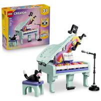 LEGO Creator 3 in 1 Music Decor Piano With Cat 31392