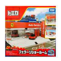 Tomica Town Ferrari Showroom Build City Auto