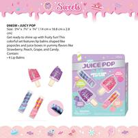 Hot Focus Juice Pop Sweets Beauty Kit Washable Non-Toxic Makeup Toy Set