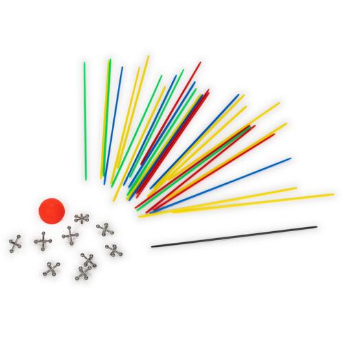 Cardinal Games Traditions Plastic Pick Up Sticks in Tin