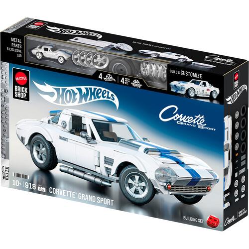 Mattel Brick Shop Hot Wheels Elite Series Corvette