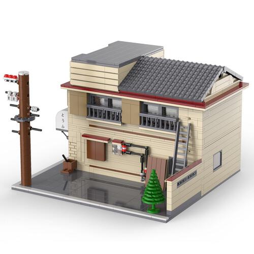 CaDA Initial D Fujiwara Tofu Shop Bricks Mechanical Master