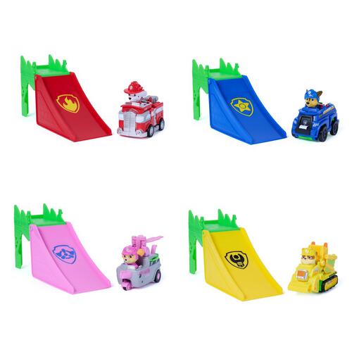 Paw Patrol The Dino Movie Jump Shift Racers - Assorted (1 Pc)