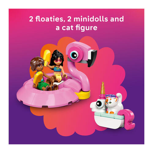 LEGO Friends Unicorn & Flamingo Pool Party 42658
