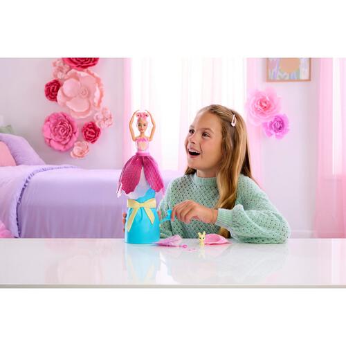 Barbie Reveal Flower Surprise Pink Tulip Caucasian