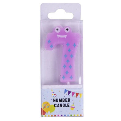 Figure Number 7 Candle
