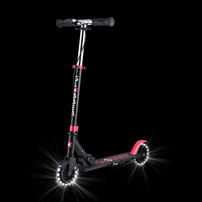 Globber Flow Element Junior Lights Black-Pink