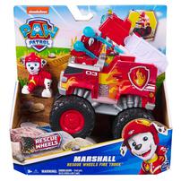 Paw Patrol Theme Vehicle Rescue Wheels Marshall's Firetruck