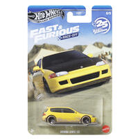 Hot Wheels HNR88 Silver Series Fast & Furious Set of 10 (Dash P)