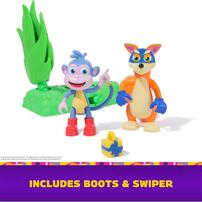Dora Adventure Pack With 2 Figure And Accessories M02 - Assorted