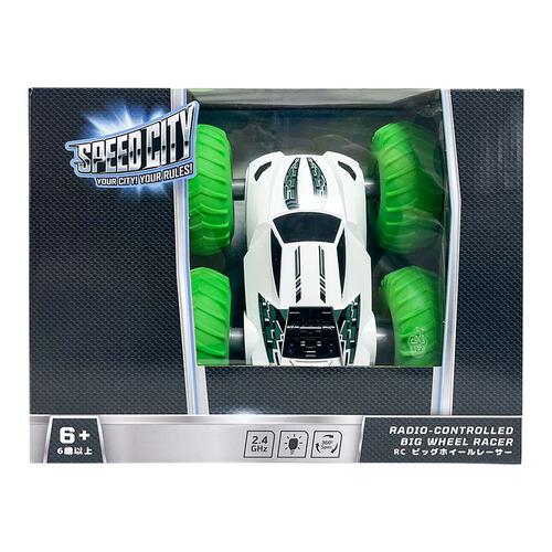 Speed City Radio-Controlled Big Wheel Racer